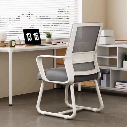 Comfortable Ergonomic Office Chair Home Computer Chair Lumbar Support Backrest Chair for Office Meeting Dormitory Student Chairs